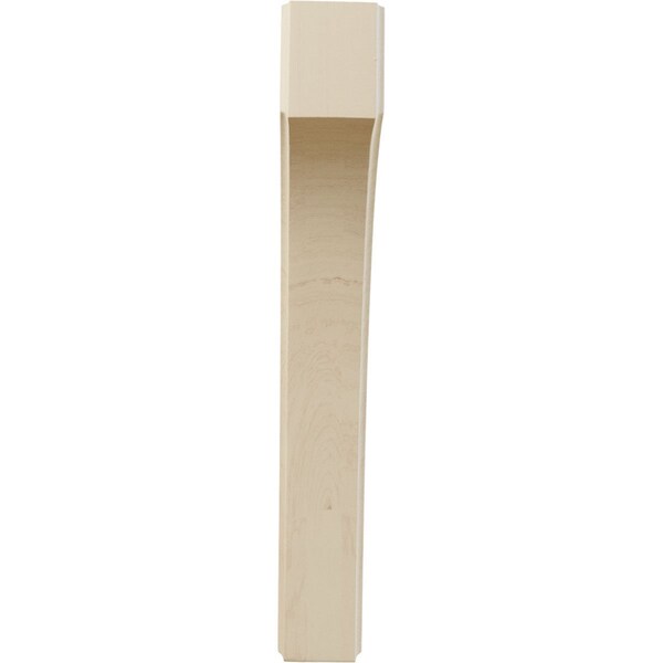 Ekena Millwork 1 3/4"W x 6"D x 12"H Clarksville Bracket, Rubberwood - BKTW02X06X12CVRW