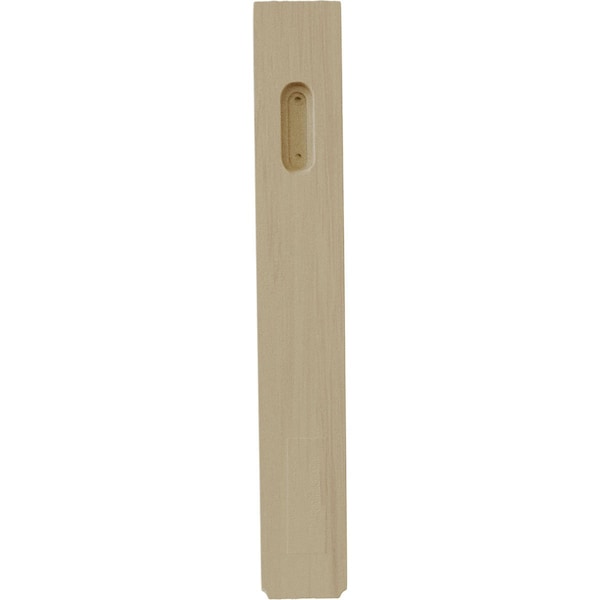 Ekena Millwork 1 3/4"W x 6"D x 12"H Clarksville Bracket, Rubberwood - BKTW02X06X12CVRW