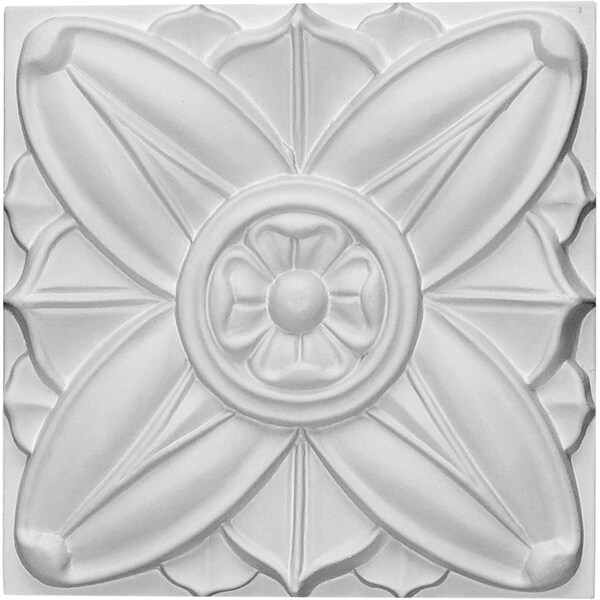 Ekena Millwork 5 7/8"W x 5 7/8"H x 3/4"P Fairfax Large Rosette - ROS15X15FA