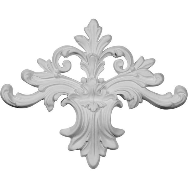 Ekena Millwork 9 1/2"W x 7 1/4"H x 1"P Amelia Onlay - ONL10X07X01AM