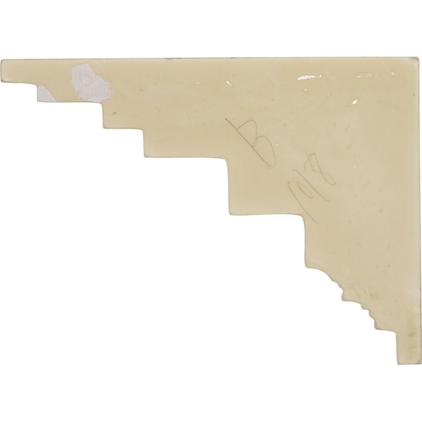Ekena Millwork 9"W x 6 1/2"H x 1/2"D Austin Stair Bracket, Right - SB09X06ER-R