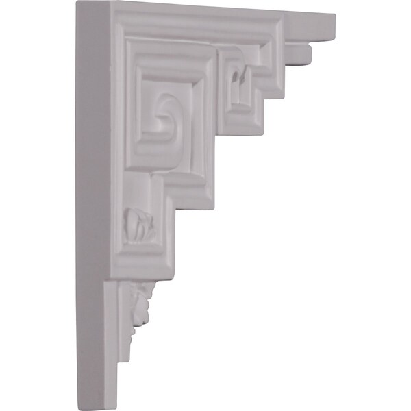 Ekena Millwork 9"W x 6 1/2"H x 1/2"D Austin Stair Bracket, Right - SB09X06ER-R