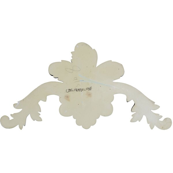 Ekena Millwork 18 1/2"W x 13 1/2"H x 1 1/2"P Beaded Center Onlay - ONL18X13X01BE