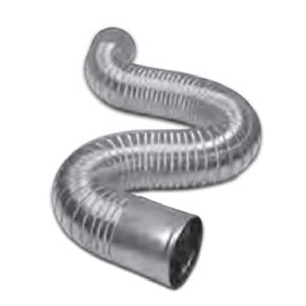 Lambro Industries 4 in. x 8 ft. LamaFlex Connector, 5 Layer Foil Laminate, 12PK - 4140