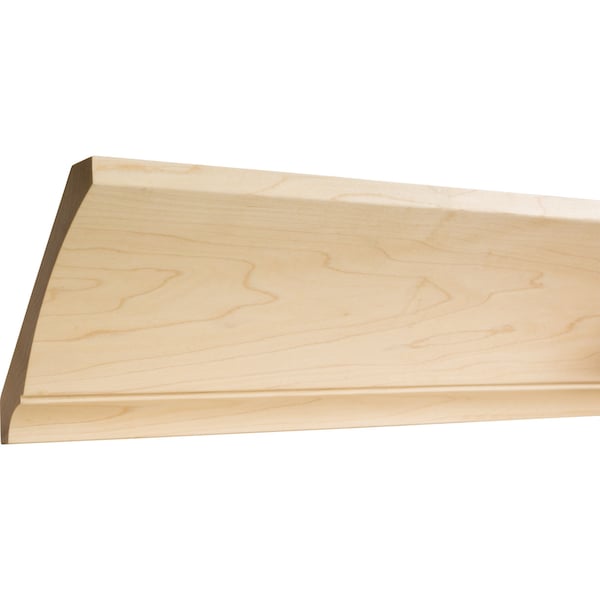 Hardware Resources Poplar, 96" L, 6" H, Unfinished - CONCR6-POP