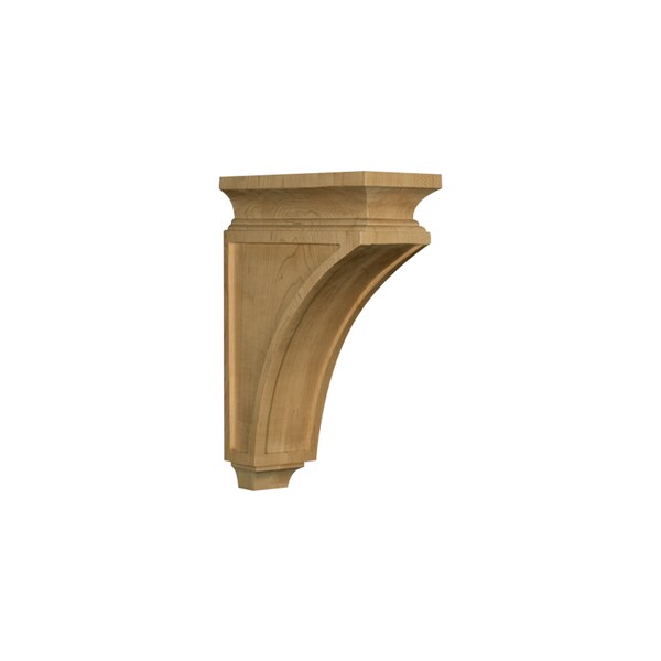Osborne Wood Products 12 x 3 1/2 x 9 Arts & Crafts Bar Corbel in Rubberwood (pain - 891942RW