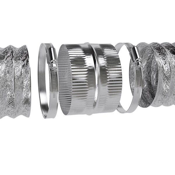 Imperial Mfg Imperial 4 in. D Galvanized Steel Duct Adapter - FX0457