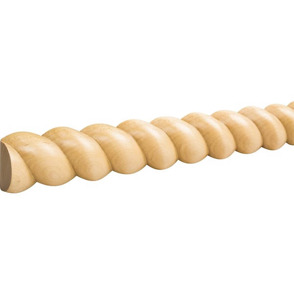Hardware Resources Alder, 96" L, 2-1/2" H, Unfinished - RMH2ALD