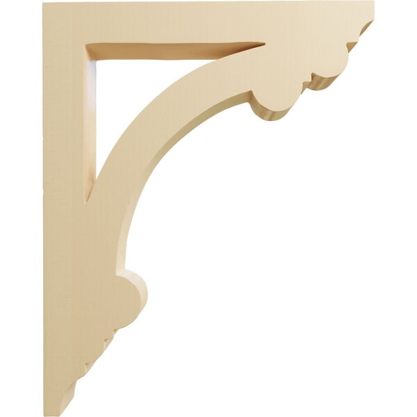 Ekena Millwork 1 1/2"W x 8 1/2"D x 10 1/2"H Medium Ellis Wood Corbel, Maple - CORW02X09X11ELMA