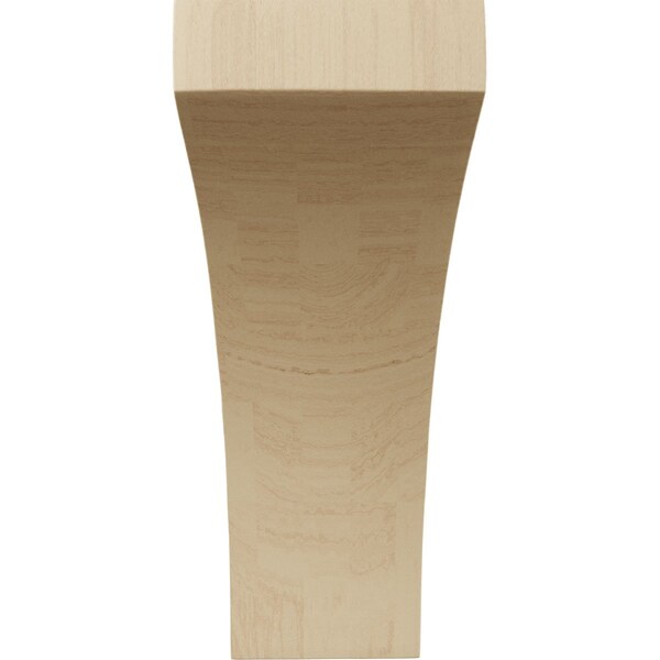 Ekena Millwork 3"W x 5 1/2"D x 8"H Medium Lawson Wood Corbel, Rubberwood - CORW03X05X08LWRW