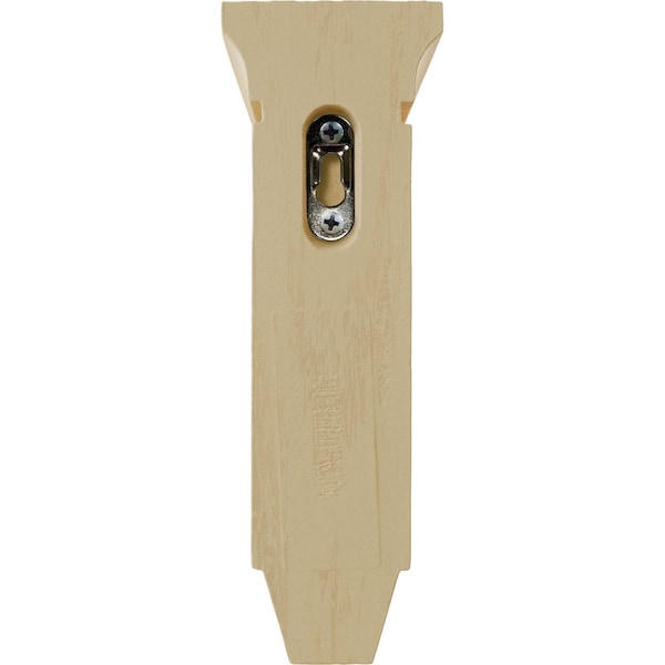 Ekena Millwork 2 3/4"W x 5 1/2"D x 8"H Mini Lucan Wood Corbel, Maple - CORW03X06X08LUMA