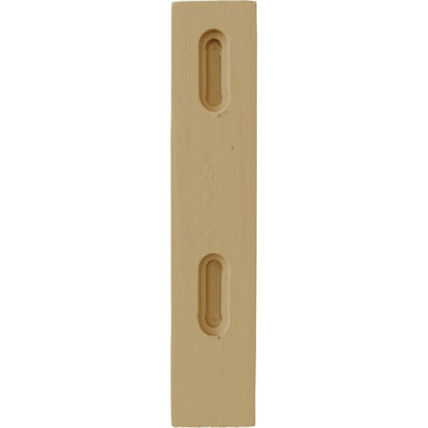 Ekena Millwork 1 3/4"W x 6 1/2"D x 9"H Small Avila Wood Bracket, Alder - BKTW01X06X09AVAL