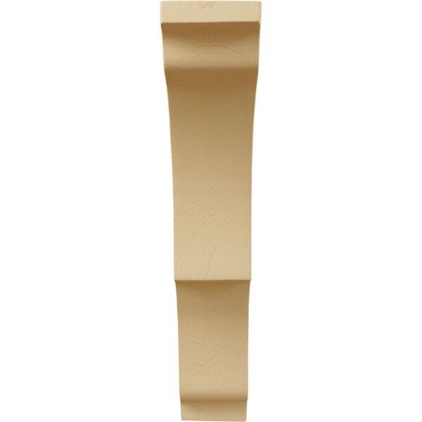 Ekena Millwork 1 3/4"W x 6 1/2"D x 9"H Small Avila Wood Bracket, Alder - BKTW01X06X09AVAL
