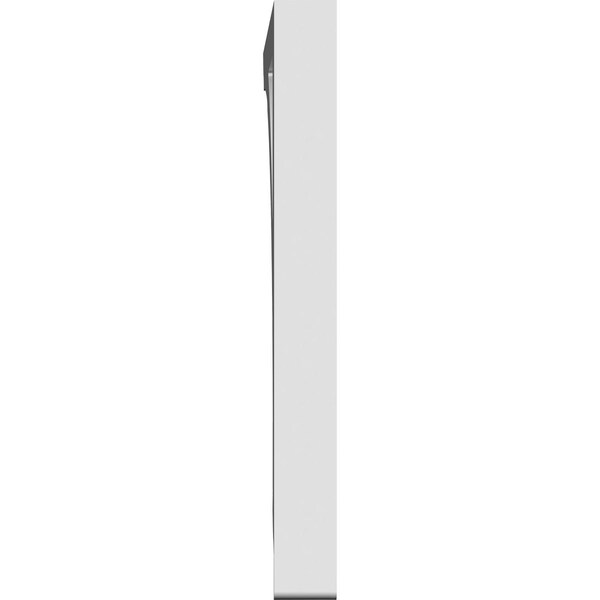 Ekena Millwork Legacy Architectural Grade PVC Bracket, 5/8"W X 6"D X 6"H - BKTP01X06X06LE