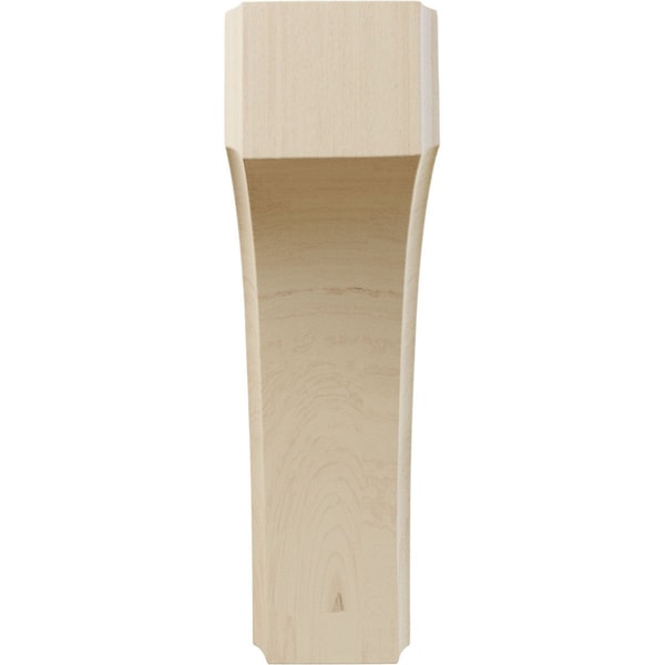Ekena Millwork 1 3/4"W x 4"D x 6"H Clarksville Bracket, Rubberwood - BKTW02X04X06CVRW