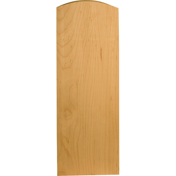 Osborne Wood Products 10 x 3 1/2 x 1 1/4 Lg. Half Round Plinth in Soft Maple - 7201M