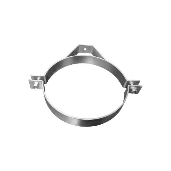 Us Duct US Duct Hat Style Saddle Hanger, 6" Diameter, Galvanized - HSH06.G