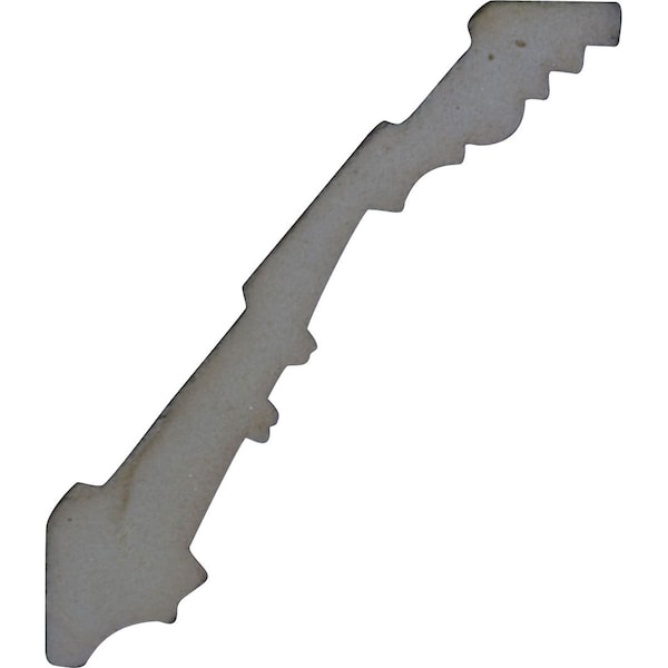 Ekena Millwork SAMPLE - 4 1/8"H x 3 5/8"P x 5 1/2"F x 12"L Kendall Crown Moulding - SAMPLE-MLD04X04X06KD