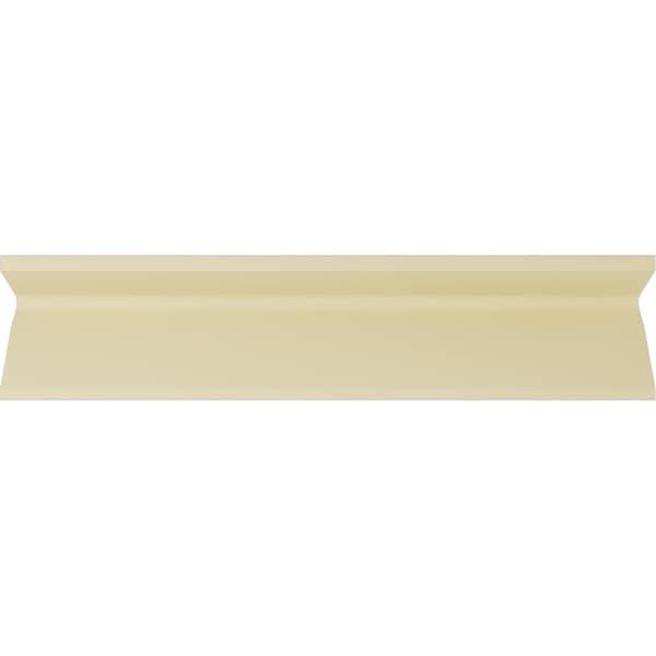 Ekena Millwork Moulding, Polyurethane, 94-1/2 in L, 7-7/8 in H - MLD08X05ST
