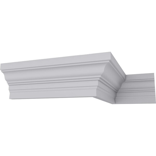 Ekena Millwork Moulding, Polyurethane, 94-1/2 in L, 7-7/8 in H - MLD08X05ST