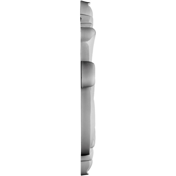 Ekena Millwork 19 3/8"W x 23 5/8"H x 2"P Fleur de Lis Onlay - ONL19X24X02FL