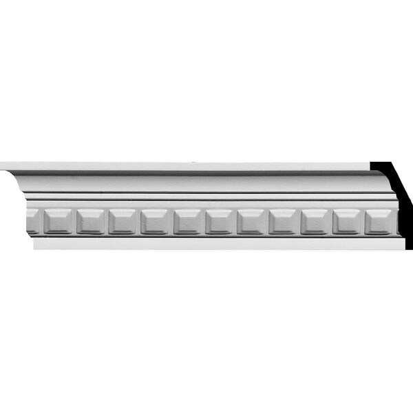 Ekena Millwork SAMPLE - 2 1/4"H x 2"P x 3 1/8"F x 12"L Blackthorne Crown Moulding - SAMPLE-MLD02X02X03BL