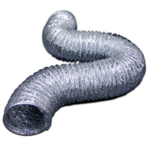 Lambro Industries Lambro 495C 4 in. x 5 ft. UL Transition Duct Pipe - 781120