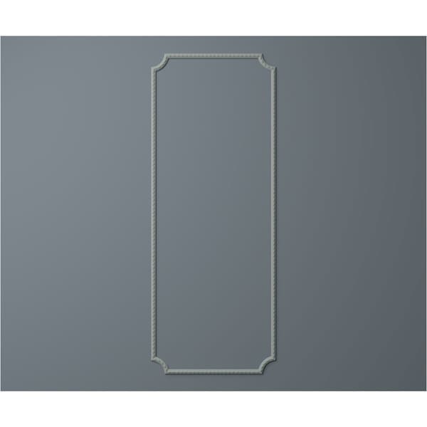 Ekena Millwork 28-in. W x 72-in. H Bulwark Rope Panel Moulding Kit Single Panel - PMLKBU28X72A