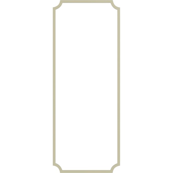 Ekena Millwork 28-in. W x 72-in. H Bulwark Rope Panel Moulding Kit Single Panel - PMLKBU28X72A