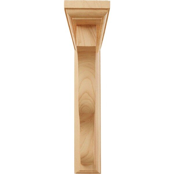 Ekena Millwork 2 1/4"W x 9"D x 11"H Hamilton Traditional Bracket, Red Oak - BKT02X09X11HARO