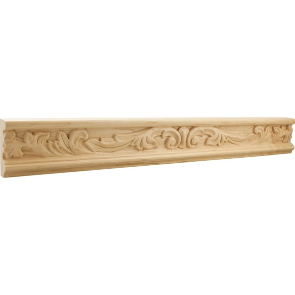 Hardware Resources White Birch, 96" L, 3" H, Unfinished - HCM06BW