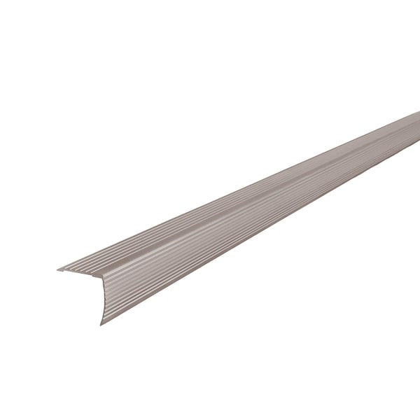 M-D Building Products Aluminum, Pewter, 72 in L, 1.12 in W - 43880