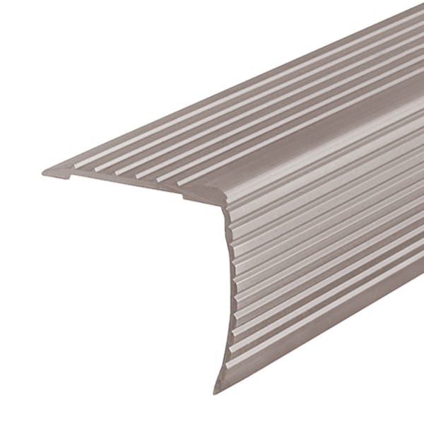 M-D Building Products Aluminum, Pewter, 72 in L, 1.12 in W - 43880