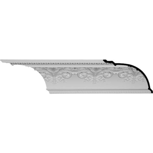Ekena Millwork SAMPLE - 11 3/8"H x 16"P x 19 5/8"F x 12"L, (16" Repeat), Sydney Crown Moulding - SAMPLE-MLD11X16X19SY