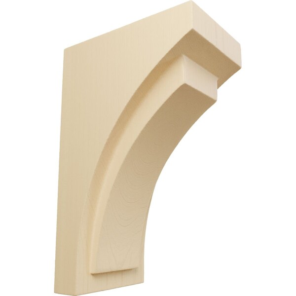 Ekena Millwork 2 1/2"W x 3 3/4"D x 6"H Mini Felix Wood Corbel, Maple - CORW02X03X06FEMA