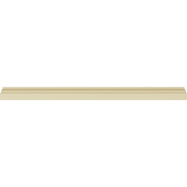 Ekena Millwork 1"H x 1 1/8"P x 1 1/8"F x 94 1/2"L Edinburgh Crown Moulding - MLD02X02X01ED
