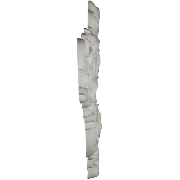 Ekena Millwork 29 3/4"W x 15 1/4"H x 1"P Avery Onlay, Left - ONL30X15X01AV-L