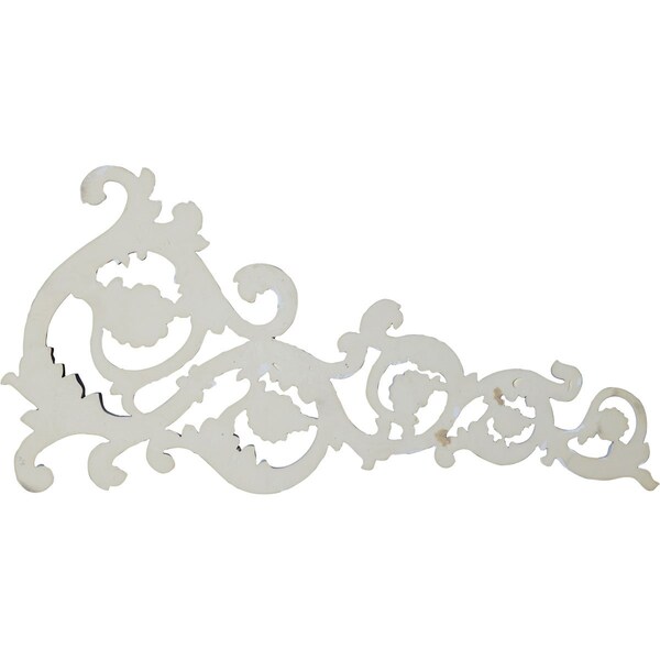 Ekena Millwork 29 3/4"W x 15 1/4"H x 1"P Avery Onlay, Left - ONL30X15X01AV-L