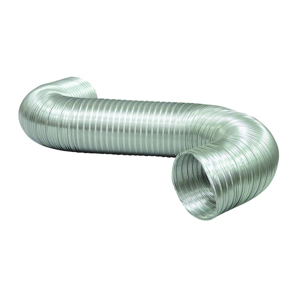 Deflecto Deflect-O Jordan 8 ft. L X 6 in. D Aluminum Semi-Rigid Vent Duct - A068/4-A