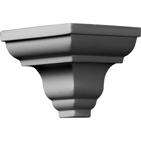 Ekena Millwork 3"P x 3"H Outside Corner Moulding (matches moulding MLD03X03X04PA) - MOC03X03PA