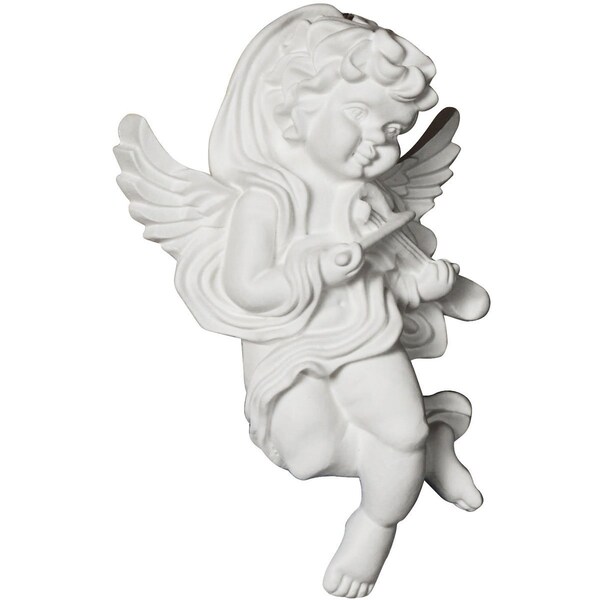 Ekena Millwork 4 1/2"W x 7 1/8"H x 2 3/8"P Classic Angel Onlay, Right - ONL05X07X02AN-R