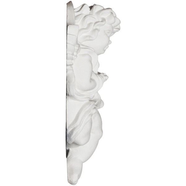 Ekena Millwork 4 1/2"W x 7 1/8"H x 2 3/8"P Classic Angel Onlay, Right - ONL05X07X02AN-R
