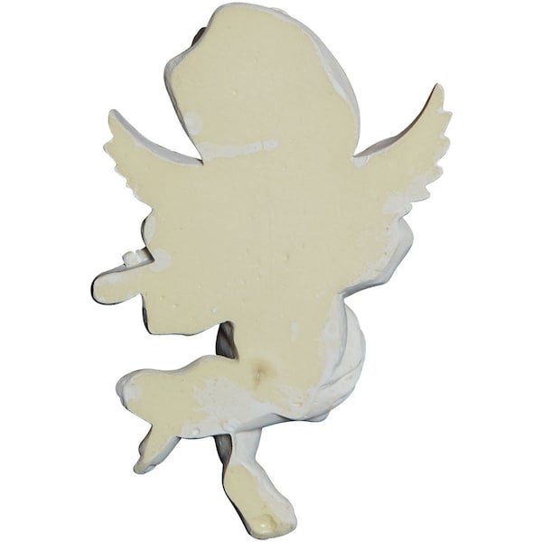 Ekena Millwork 4 1/2"W x 7 1/8"H x 2 3/8"P Classic Angel Onlay, Right - ONL05X07X02AN-R