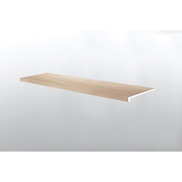 Msi Flaxen 1.25'' Thick X 12'' Wide X 47.24'' Length Luxury Vinyl Stair Tread Eased Edge, 2PK - ZOR-LVT-TR-0481