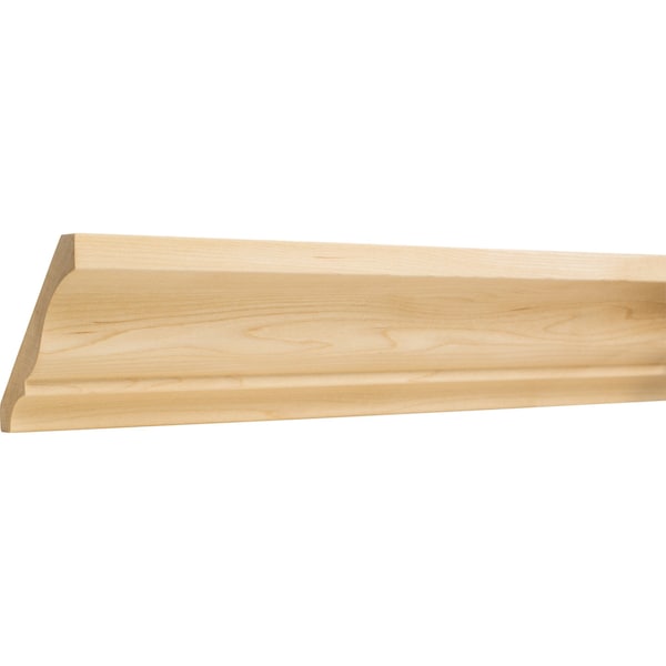 Hardware Resources Poplar, 96" L, 4-1/4" H, Unfinished - SC11POP