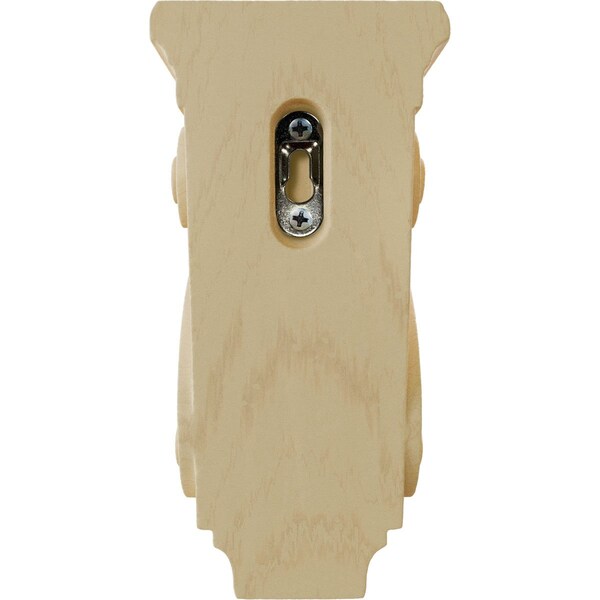Ekena Millwork 3 1/2"W x 3"D x 7"H Small Traditional Corbel, Maple - CORW03X03X07TRMA