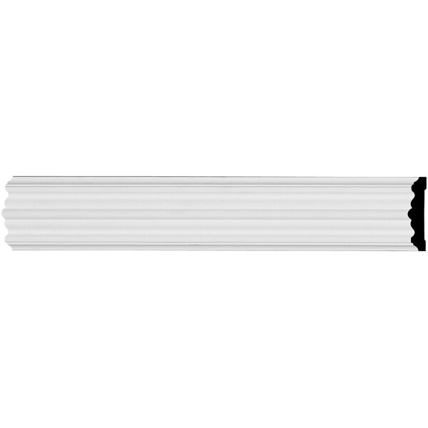 Ekena Millwork 2 3/4"H x 5/8"P x 94 1/2"L Victorian Casing Chair Rail - CHA03X01VI