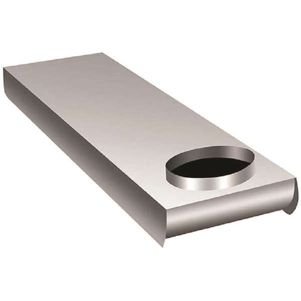 Everbilt 28 in. to 45 in. Adjustable Space Saver Aluminum Dryer Vent Duct - UD48HD
