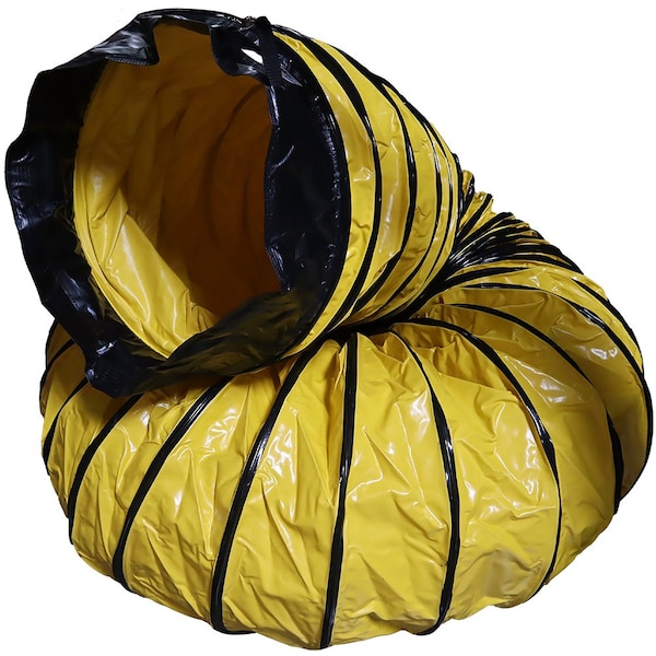 Rubber-Cal 30 in Duct Dia, Polyester, 30 in W, 25 ft L - 01-184-30