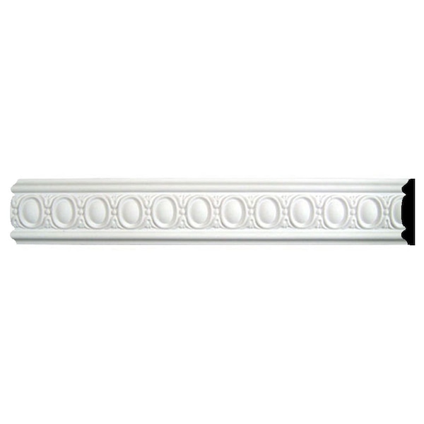 Ekena Millwork Panel Moulding, High Density Urethane, 94-1/2 in L, 3-1/8 in H - PML03X00CA